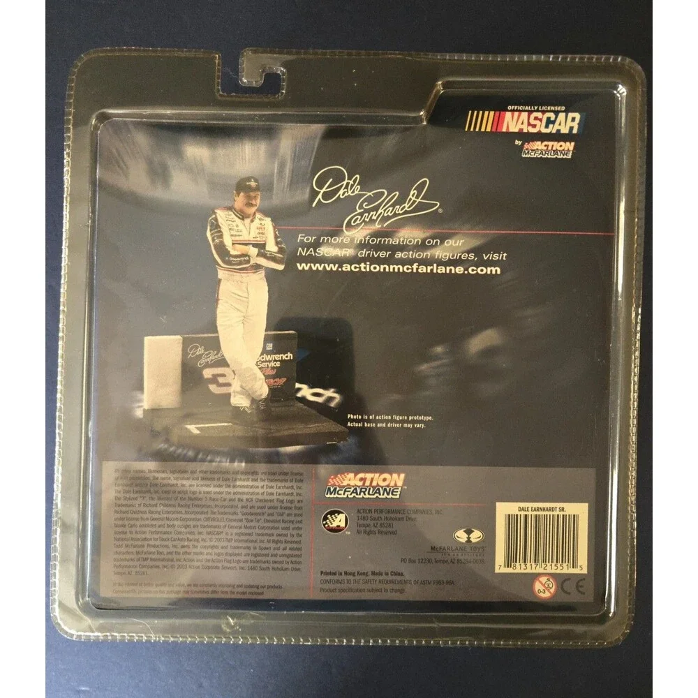 2003 Action McFarlane Dale Earnhardt #3 Series 1 Action Figure 6